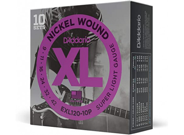 D´Addario EXL120-10P D´Addario EXL120-10P